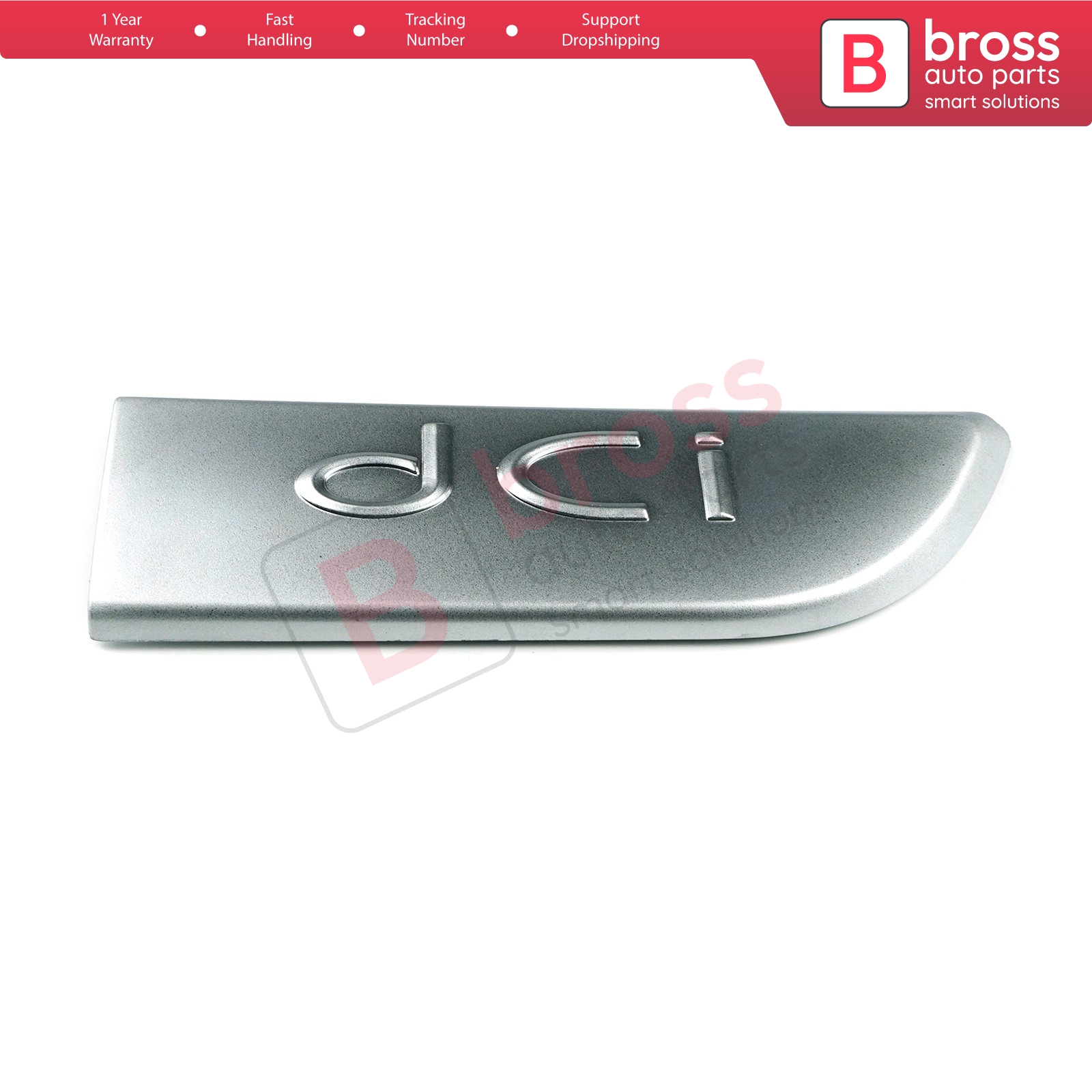 Chrome DCI Badge Emblem 8200717150 Right For Renault Megane MK2