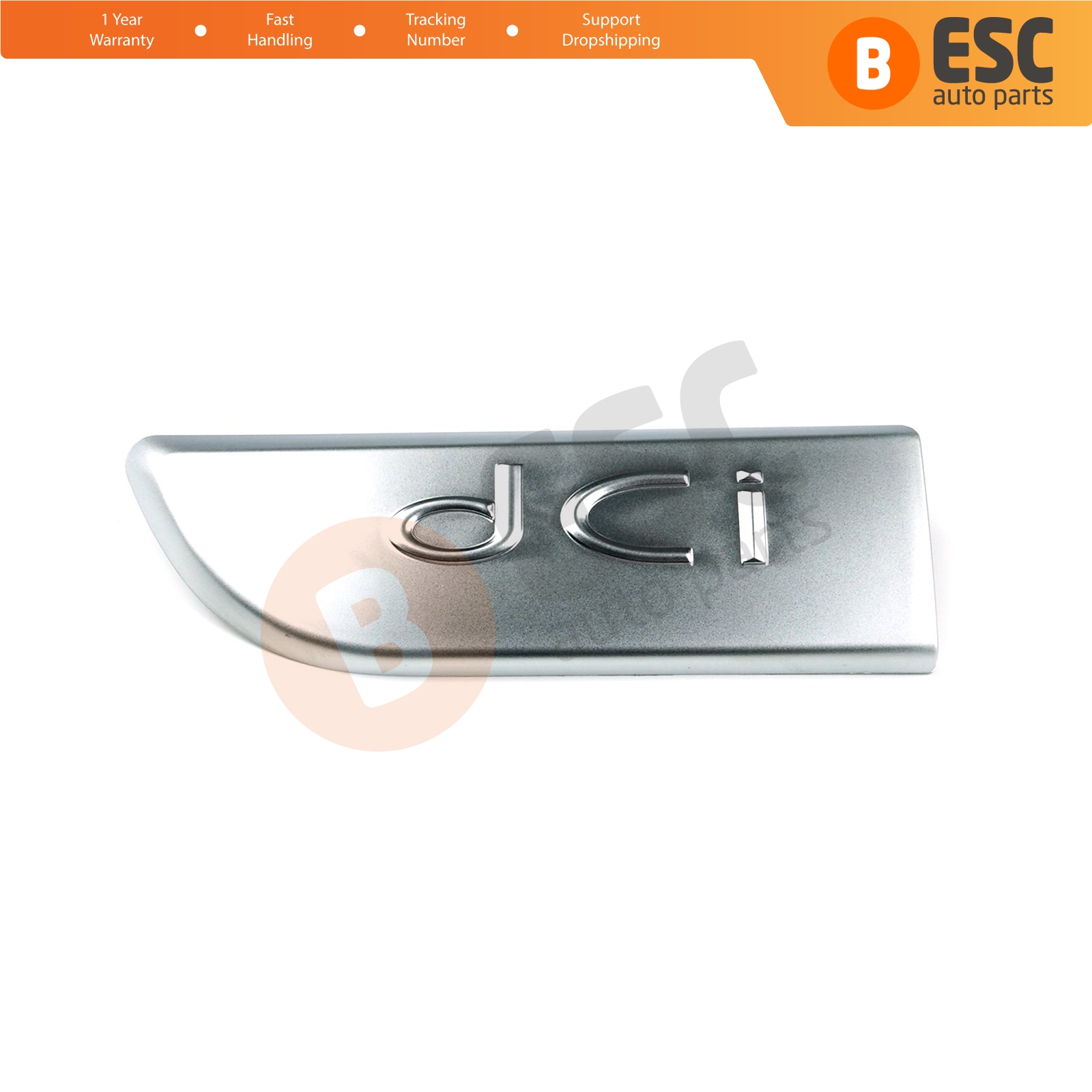 8200717150 ESP562-1 Chrome DCI Badge Emblem 8200717150 Left For