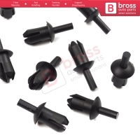 10 Pieces Trunk Trim Push Type Fastener Clip 0009903792 For Mercedes Benz