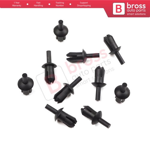 10 Pieces Trunk Trim Push Type Fastener Clip 0009903792 For Mercedes Benz