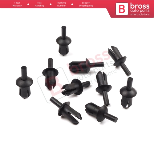 10 Pieces Trunk Trim Push Type Fastener Clip 0009903792 For Mercedes Benz