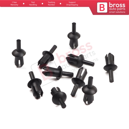 10 Pieces Trunk Trim Push Type Fastener Clip 0009903792 For Mercedes Benz