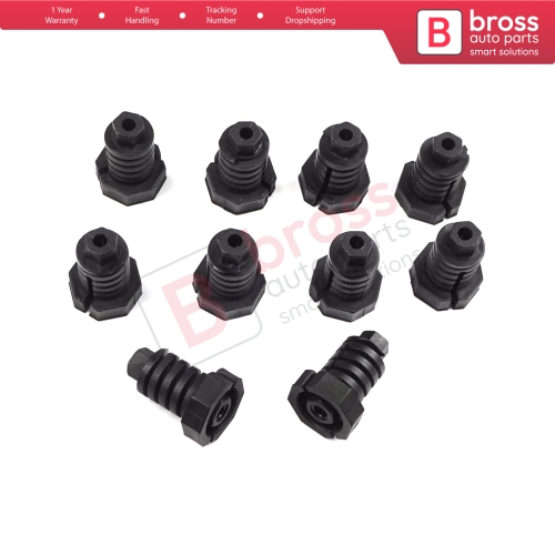 10 Pieces Headlight Mount Adjusting Adjuster Clips Screw Bolt Fastener 63121387026 for BMW 3 E36 6 E63 E64 Z3