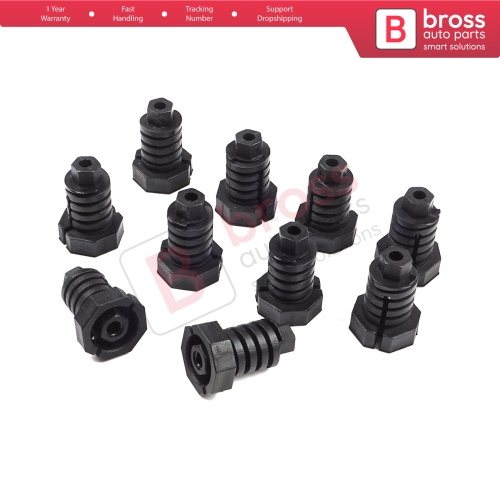 10 Pieces Headlight Mount Adjusting Adjuster Clips Screw Bolt Fastener 63121387026 for BMW 3 E36 6 E63 E64 Z3