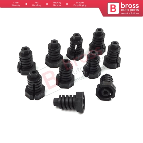 10 Pieces Headlight Mount Adjusting Adjuster Clips Screw Bolt Fastener 63121387026 for BMW 3 E36 6 E63 E64 Z3