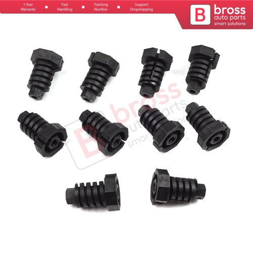 10 Pieces Headlight Mount Adjusting Adjuster Clips Screw Bolt Fastener 63121387026 for BMW 3 E36 6 E63 E64 Z3