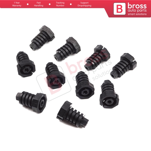 10 Pieces Headlight Mount Adjusting Adjuster Clips Screw Bolt Fastener 63121387026 for BMW 3 E36 6 E63 E64 Z3