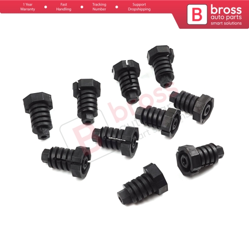 10 Pieces Headlight Mount Adjusting Adjuster Clips Screw Bolt Fastener 63121387026 for BMW 3 E36 6 E63 E64 Z3