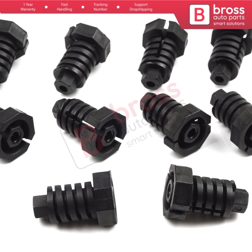 10 Pieces Headlight Mount Adjusting Adjuster Clips Screw Bolt Fastener 63121387026 for BMW 3 E36 6 E63 E64 Z3