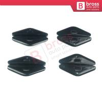 4 Pieces Front Door Window Guide Front Of Glass for Buick Chevrolet Olds Pontiac 12353912 20487630 2072176