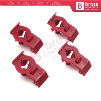 4 Pieces Window Fixer Clips 51338218383 for BMW E46
