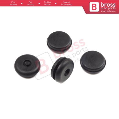 4 Pieces Seat Safety Belt Buckle Stop Button Fastener Clips for BMW