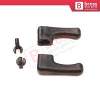 Outside Exterior Side Mirror Manual Control Handle Set A2018100054 Mercedes W124 W201 A124 C124 S124