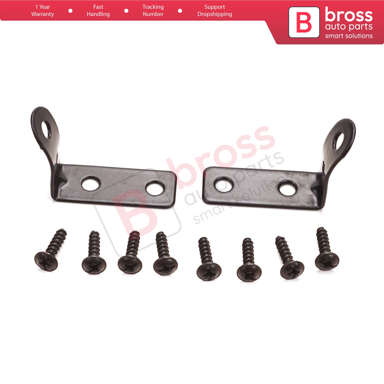 Bross Auto Parts LLC - BDP1203 Glove Box Lid L Shape Hinge Repair