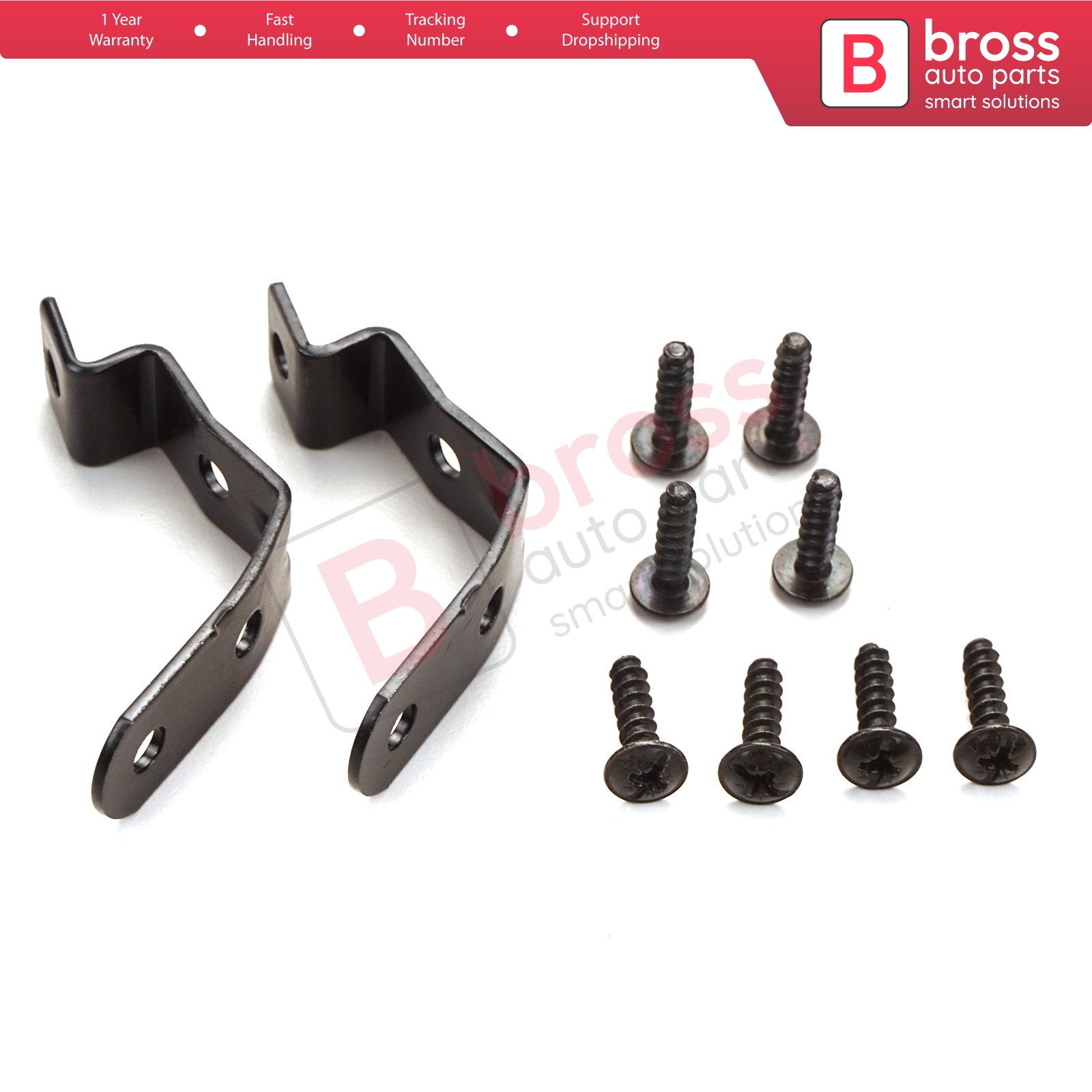 Bross Auto Parts LLC - BDP1204 Glove Box Lid Z Shape Hinge Repair