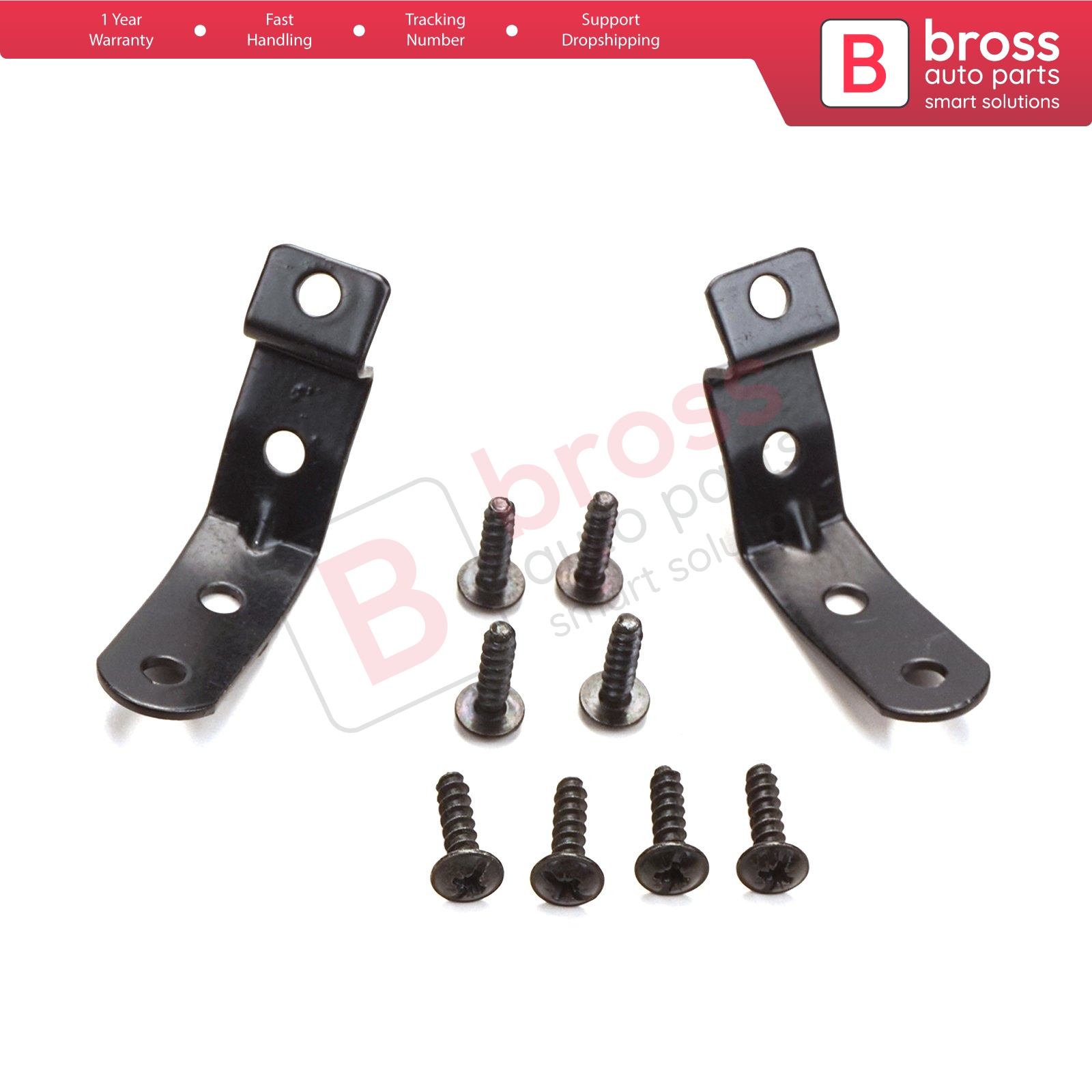 Bross Auto Parts LLC - BDP1204 Glove Box Lid Z Shape Hinge Repair