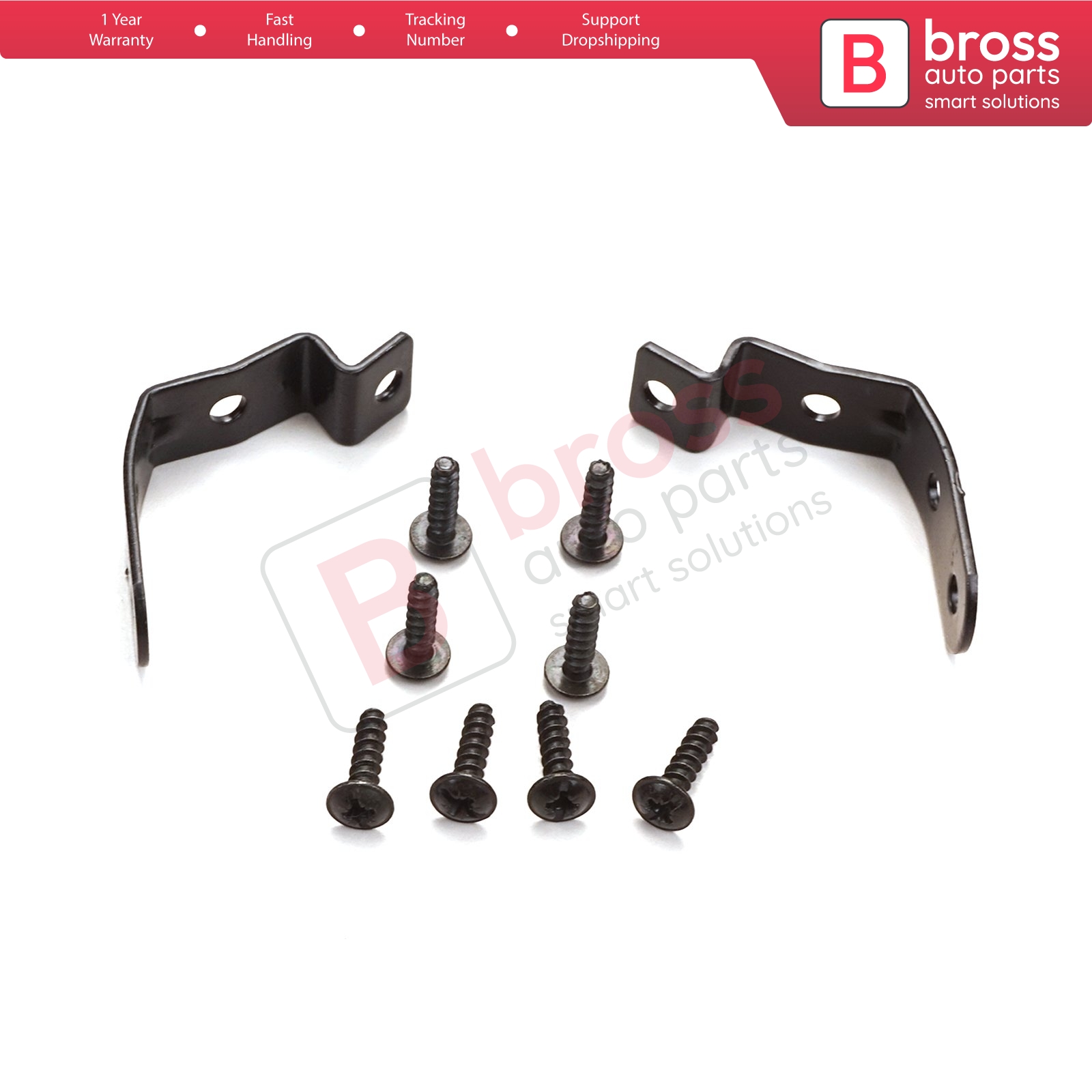 Bross Auto Parts LLC - BDP1204 Glove Box Lid Z Shape Hinge Repair