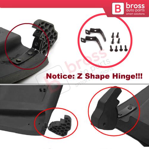 Glove Box Lid Z Shape Hinge Repair Kit 8E2857035 for Audi A4 S4 RS4 B6 B7 Seat Exeo 3R5