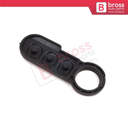 3-Button Remote Control Flip Key Rubber Button Pad Buttons for Citroen Relay Fiat Ducato Peugeot Boxer 71752589