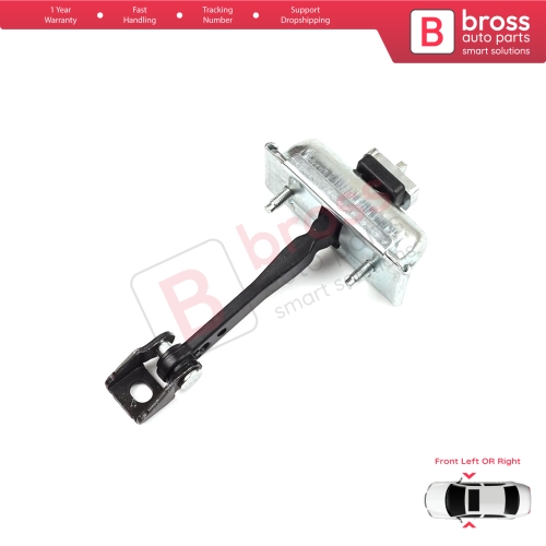 Front Door Hinge Stop Check Strap Limiter for Citroen C3 MK3 Peugeot 208 2008 MK1 5-Door Hatchback 9671891380