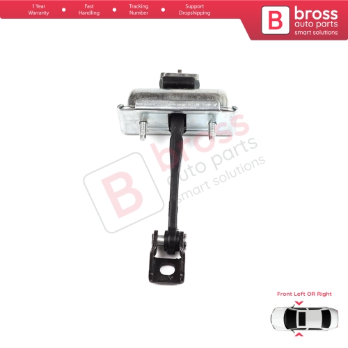 Front Door Hinge Stop Check Strap Limiter for Citroen C3 MK3 Peugeot 208 2008 MK1 5-Door Hatchback 9671891380