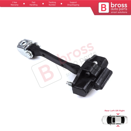 Rear Door Hinge Stop Check Strap Limiter for Citroen C4 Cactus 2014-On 9801290880