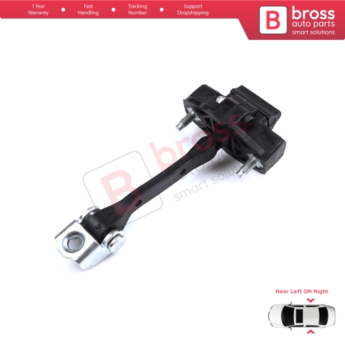 Rear Door Hinge Stop Check Strap Limiter for Citroen C4 Cactus 2014-On 9801290880