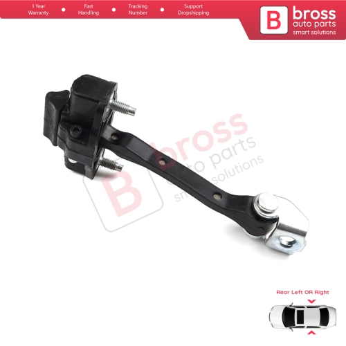 Rear Door Hinge Stop Check Strap Limiter for Citroen C4 Cactus 2014-On 9801290880