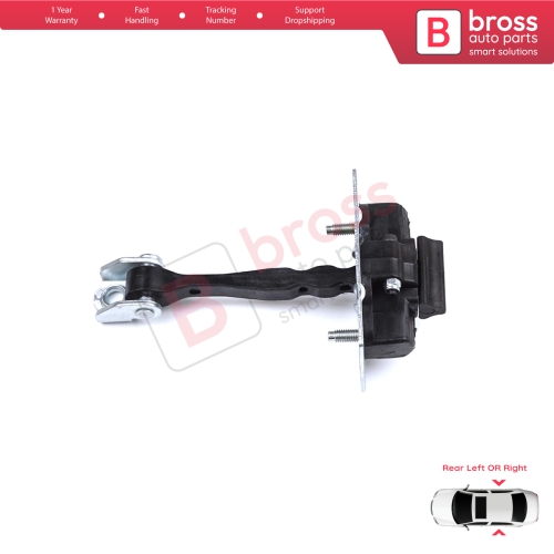 Rear Door Hinge Stop Check Strap Limiter for Citroen C4 Picasso SpaceTourer MK2 9676117380