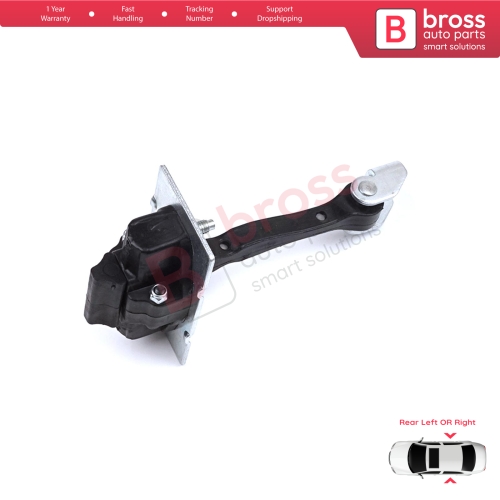 Rear Door Hinge Stop Check Strap Limiter for Citroen C4 Picasso SpaceTourer MK2 9676117380