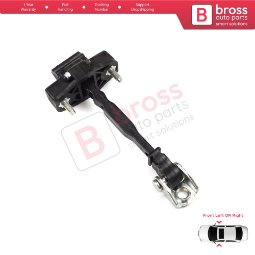 Front Door Hinge Stop Check Strap Limiter for Peugeot 208 e-208 Opel Corsa F Corsa-e 2019-On 9823211180