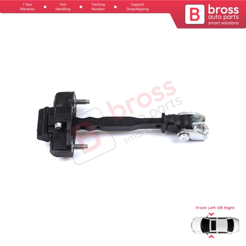 Front Door Hinge Stop Check Strap Limiter for Peugeot 208 e-208 Opel Corsa F Corsa-e 2019-On 9823211180