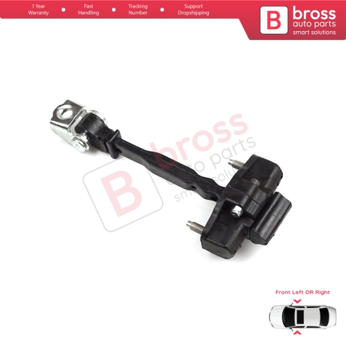 Front Door Hinge Stop Check Strap Limiter for Peugeot 208 e-208 Opel Corsa F Corsa-e 2019-On 9823211180