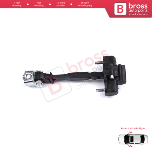 Front Door Hinge Stop Check Strap Limiter for Peugeot 208 e-208 Opel Corsa F Corsa-e 2019-On 9823211180