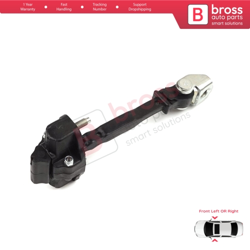 Front Door Hinge Stop Check Strap Limiter for Peugeot 208 e-208 Opel Corsa F Corsa-e 2019-On 9823211180