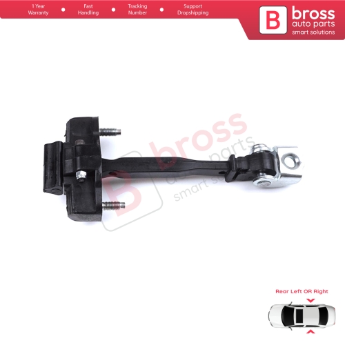 Rear Door Hinge Stop Check Strap Limiter for Peugeot 208 e-208 Opel Corsa F Corsa-e 2019-On 9823211180