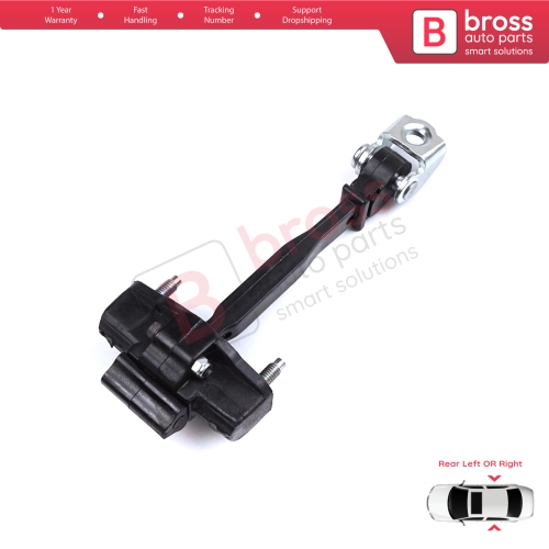 Rear Door Hinge Stop Check Strap Limiter for Peugeot 208 e-208 Opel Corsa F Corsa-e 2019-On 9823211180