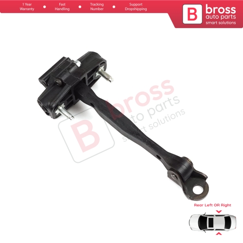 Rear Door Hinge Stop Check Strap Limiter for Citroen C3 Aircross MK1 A88 2017-2024 YQ00232680	