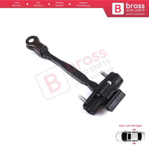 Rear Door Hinge Stop Check Strap Limiter for Citroen C3 Aircross MK1 A88 2017-2024 YQ00232680	