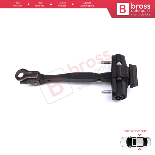 Rear Door Hinge Stop Check Strap Limiter for Citroen C3 Aircross MK1 A88 2017-2024 YQ00232680	