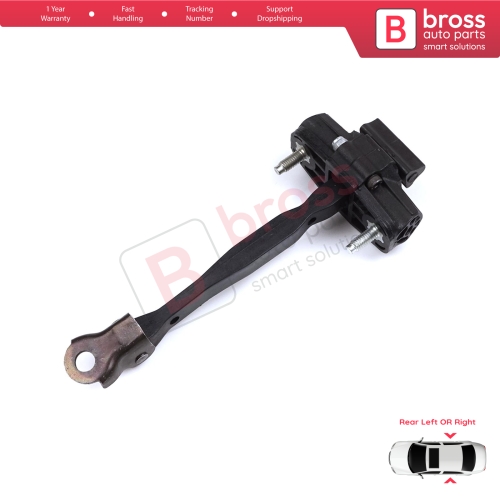 Rear Door Hinge Stop Check Strap Limiter for Citroen C3 Aircross MK1 A88 2017-2024 YQ00232680	