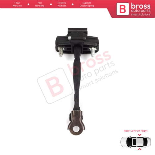 Rear Door Hinge Stop Check Strap Limiter for Citroen C3 Aircross MK1 A88 2017-2024 YQ00232680	