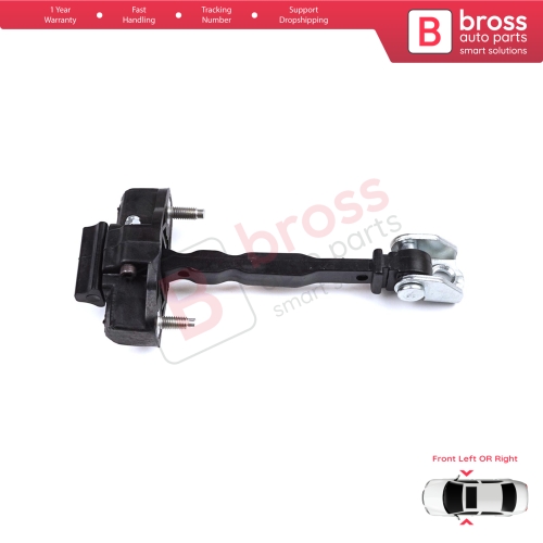 Front Door Hinge Stop Check Strap Limiter for Peugeot 308 MK3 408 Crossover DS4 Opel Astra L 2021-On 5-Door 9830837080