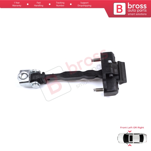 Front Door Hinge Stop Check Strap Limiter for Peugeot 308 MK3 408 Crossover DS4 Opel Astra L 2021-On 5-Door 9830837080