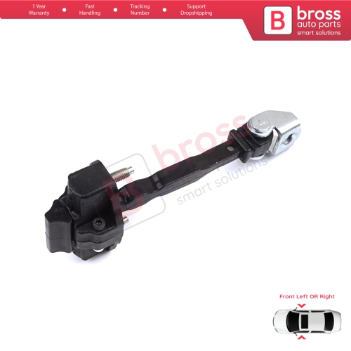 Front Door Hinge Stop Check Strap Limiter for Peugeot 308 MK3 408 Crossover DS4 Opel Astra L 2021-On 5-Door 9830837080