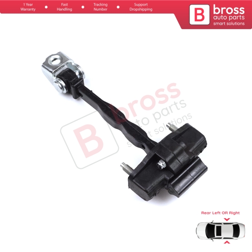 Rear Door Hinge Stop Check Strap Limiter for Peugeot 308 MK3 408 Crossover DS4 Opel Astra L 2021-On 5-Door 9830834180