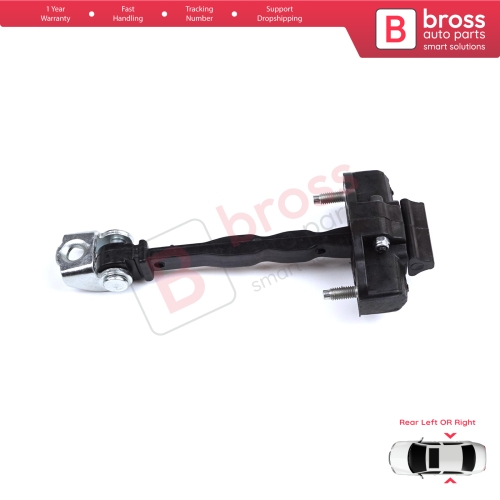 Rear Door Hinge Stop Check Strap Limiter for Peugeot 308 MK3 408 Crossover DS4 Opel Astra L 2021-On 5-Door 9830834180