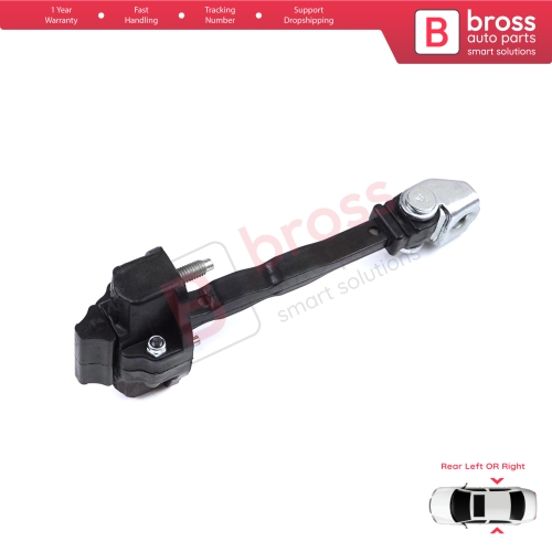 Rear Door Hinge Stop Check Strap Limiter for Peugeot 308 MK3 408 Crossover DS4 Opel Astra L 2021-On 5-Door 9830834180