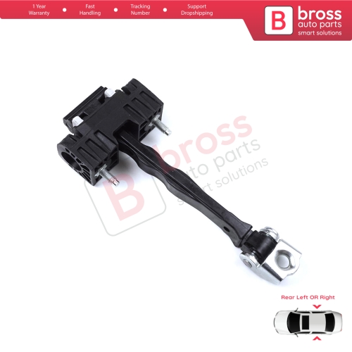 Rear Door Hinge Stop Check Strap Limiter for Peugeot 508 508L MK2 R83 2018-On 4/5 Door 9816673280