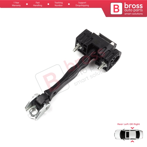 Rear Door Hinge Stop Check Strap Limiter for Peugeot 508 508L MK2 R83 2018-On 4/5 Door 9816673280